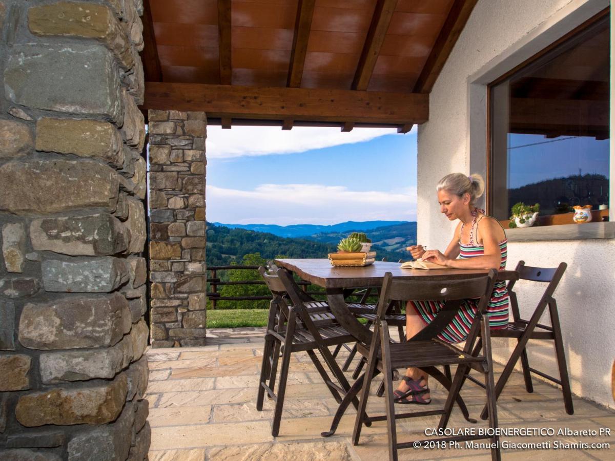 Il Casolare Bioenergetico Bed & Breakfast Albareto  Luaran gambar